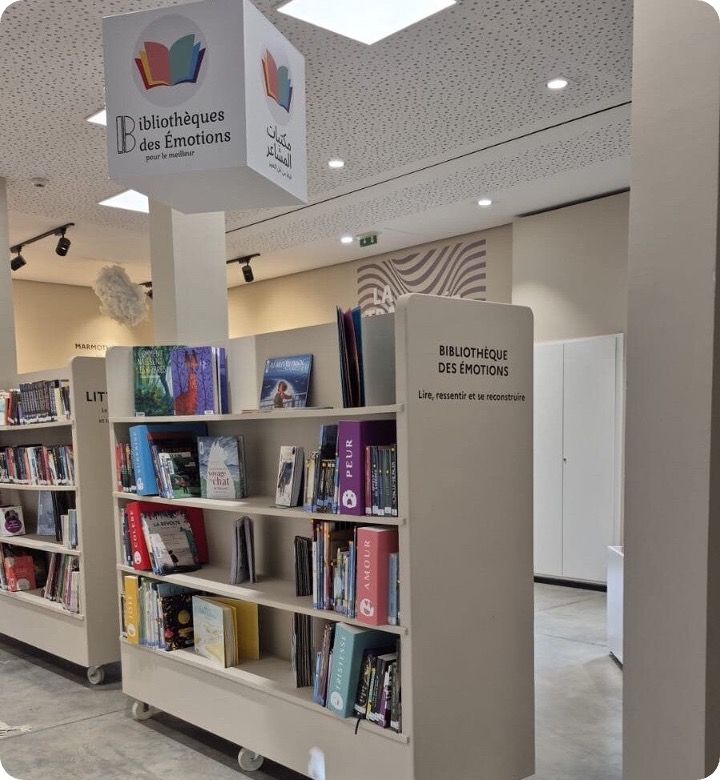 Des Bibliothèques des Émotions en français et en arabe