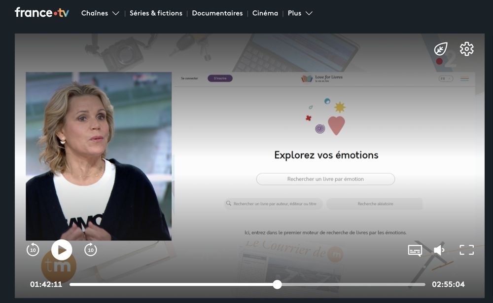 Capture de l’émission Télématin sur France 2
